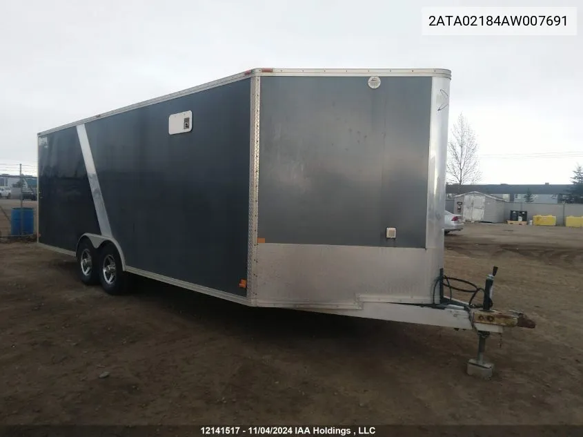 2008 Alcom Llc Utility Trailer Trailer VIN: 2ATA02184AW007691 Lot: 12141517