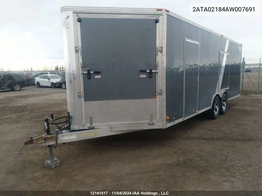 2008 Alcom Llc Utility Trailer Trailer VIN: 2ATA02184AW007691 Lot: 12141517