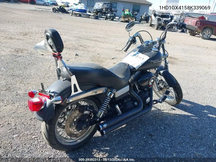 2008 Harley-Davidson Fxdbi VIN: 1HD1GX4158K339069 Lot: 39392313