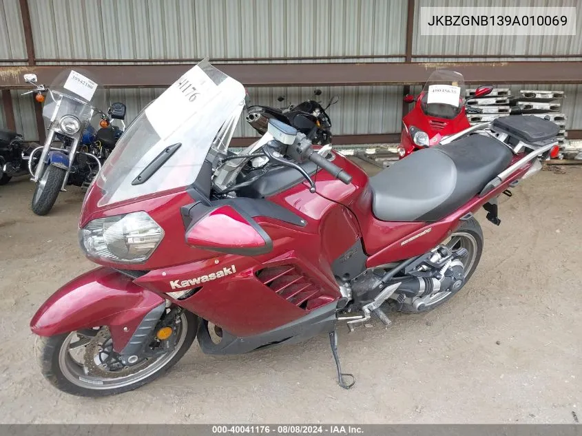 JKBZGNB139A010069 2009 Kawasaki Zg1400 B