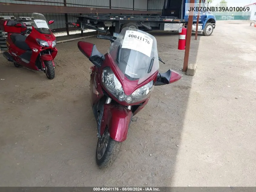 JKBZGNB139A010069 2009 Kawasaki Zg1400 B