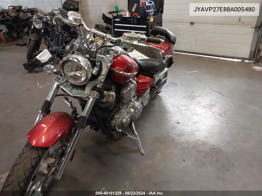 2008 Yamaha Xv1900 Cu VIN: JYAVP27E88A005480 Lot: 40181329