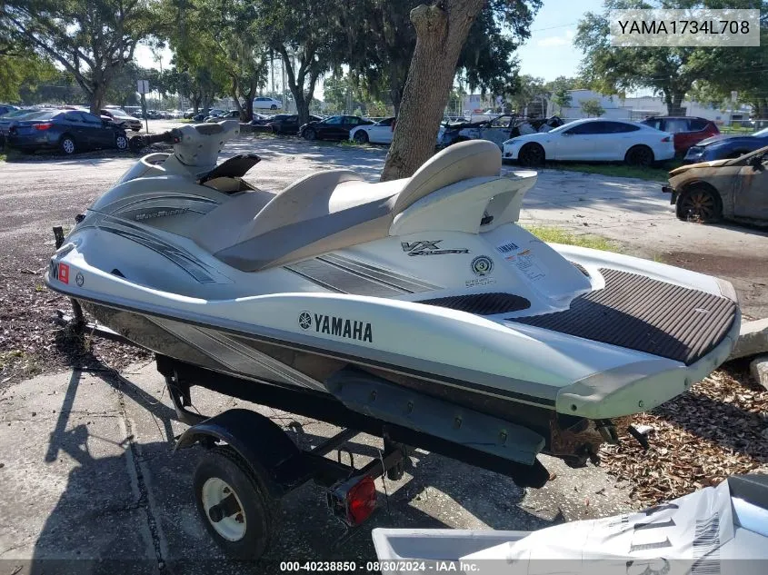 YAMA1734L708 2008 Yamaha Vx