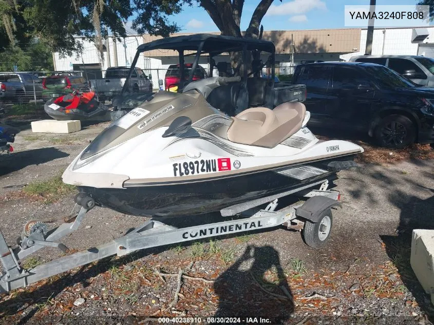 YAMA3240F808 2008 Yamaha Vx