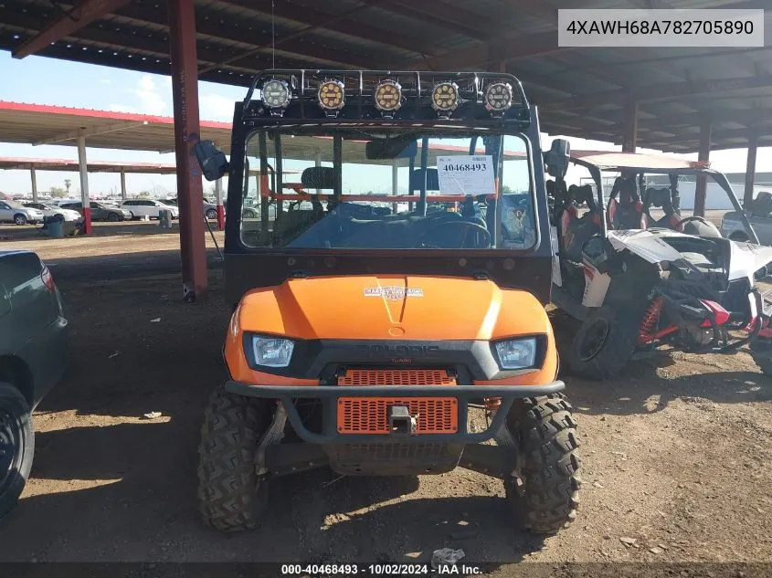 2008 Polaris Ranger Crew VIN: 4XAWH68A782705890 Lot: 40468493