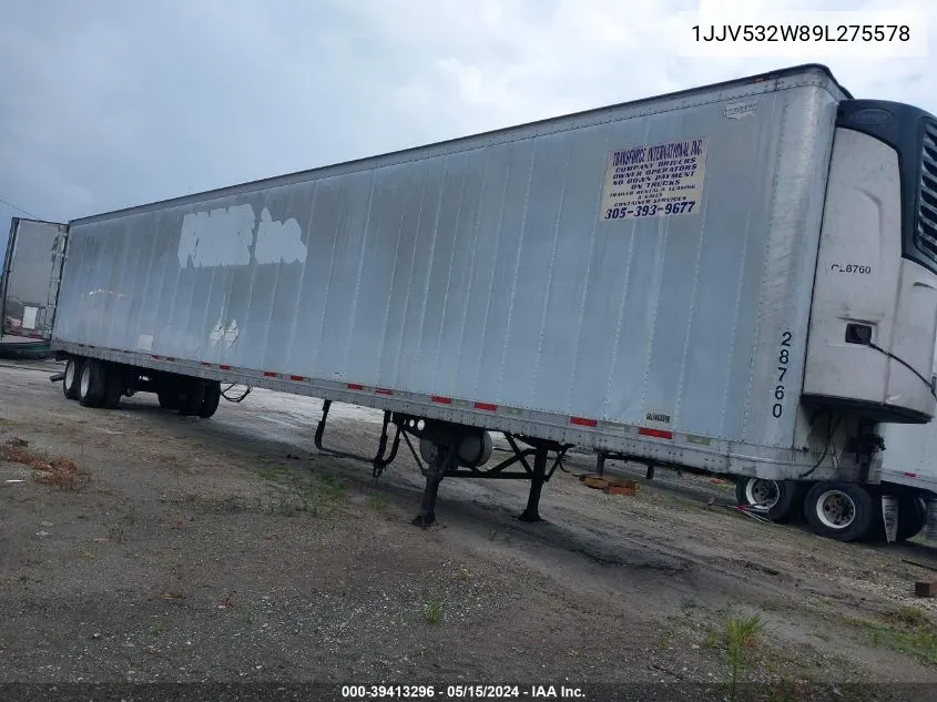 2009 Unknown Trailer VIN: 1JJV532W89L275578 Lot: 40809126