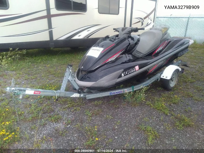 2009 Yamaha Other VIN: YAMA3279B909 Lot: 39840901