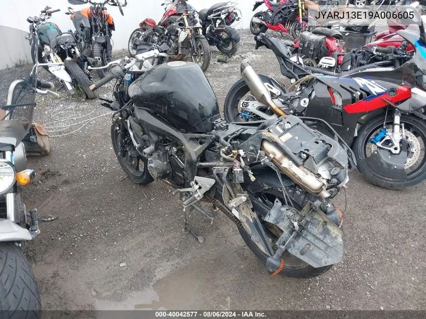 2009 Yamaha Fz6 Shg VIN: JYARJ13E19A006605 Lot: 40042577