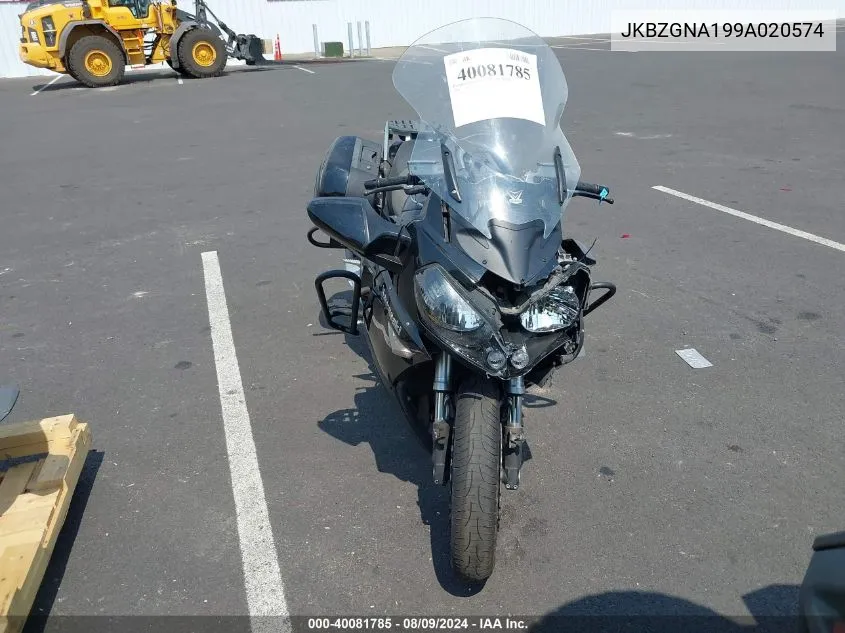 JKBZGNA199A020574 2009 Kawasaki Zg1400 A