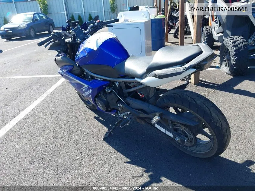 JYARJ18E89A005668 2009 Yamaha Fz6 R