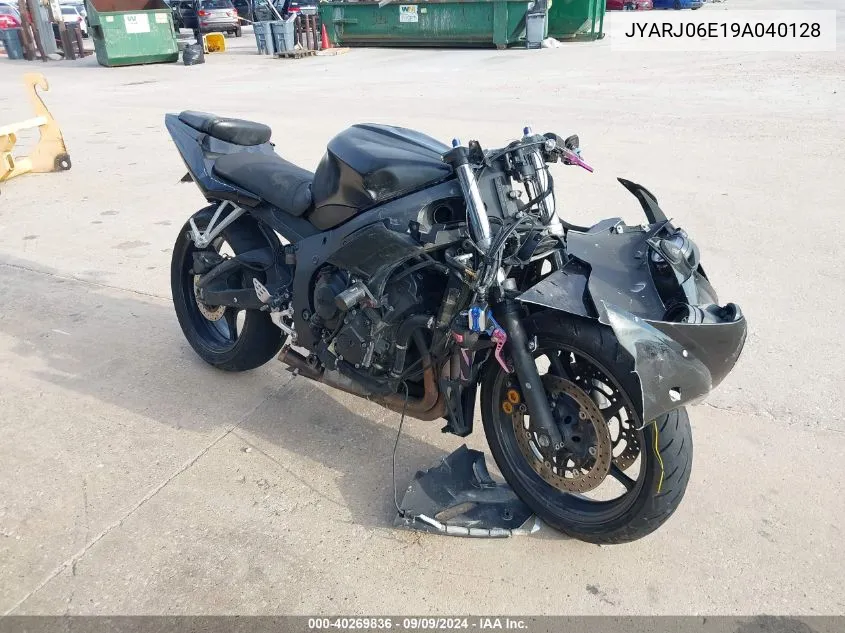 JYARJ06E19A040128 2009 Yamaha Yzfr6 S