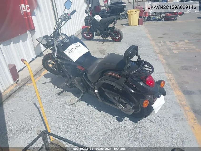 2009 Kawasaki Vn900 C VIN: JKAVN2C159A029146 Lot: 40292164