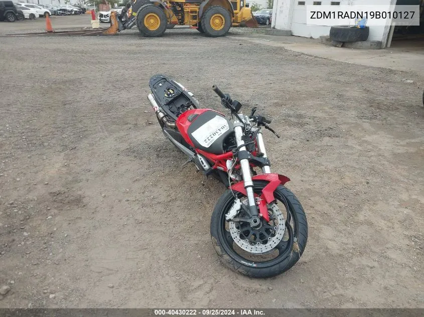 ZDM1RADN19B010127 2009 Ducati Monster 696