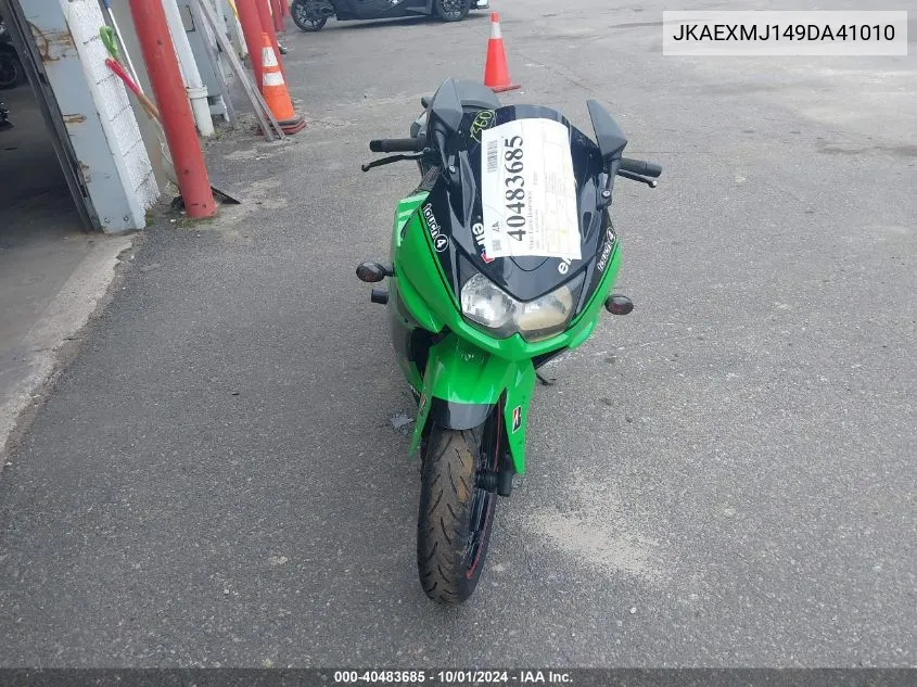 JKAEXMJ149DA41010 2009 Kawasaki Ex250 J