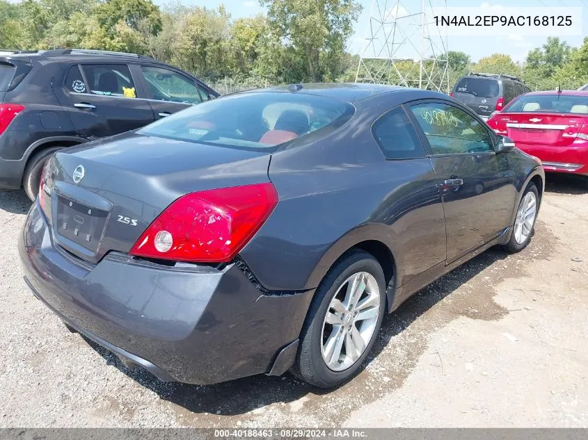 2010 Nissan Altima 2.5 S VIN: 1N4AL2EP9AC168125 Lot: 40188463