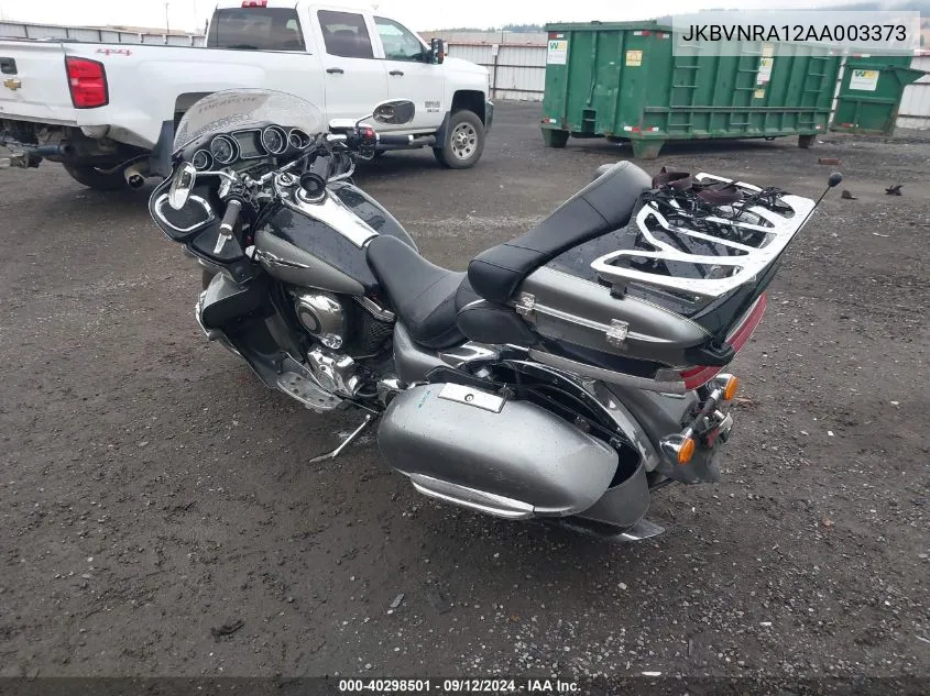 2010 Kawasaki Vn1700 A VIN: JKBVNRA12AA003373 Lot: 40298501