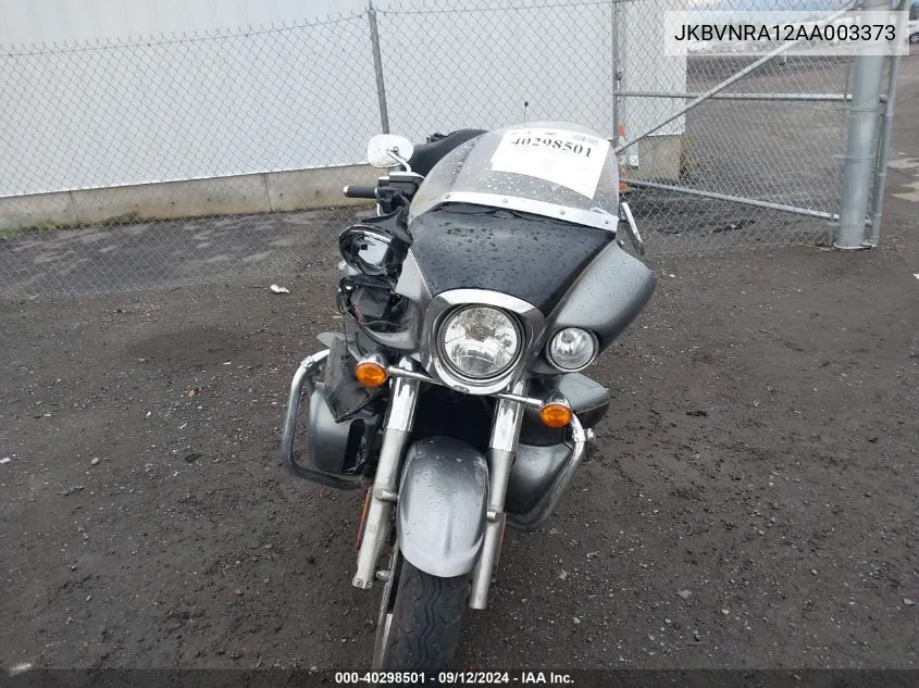 2010 Kawasaki Vn1700 A VIN: JKBVNRA12AA003373 Lot: 40298501