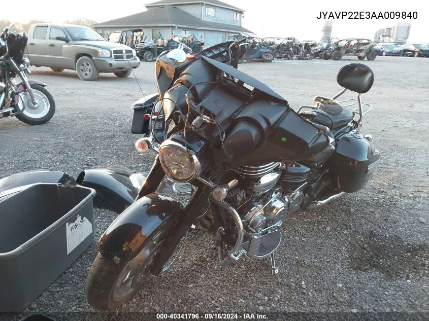 JYAVP22E3AA009840 2010 Yamaha Xv1900 Ct