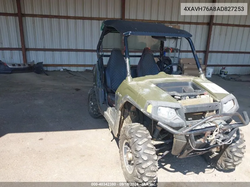 4XAVH76A8AD827253 2010 Polaris Ranger Rzr