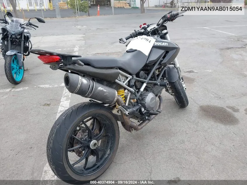 2010 Ducati Hypermotard 796 VIN: ZDM1YAAN9AB015054 Lot: 40374904