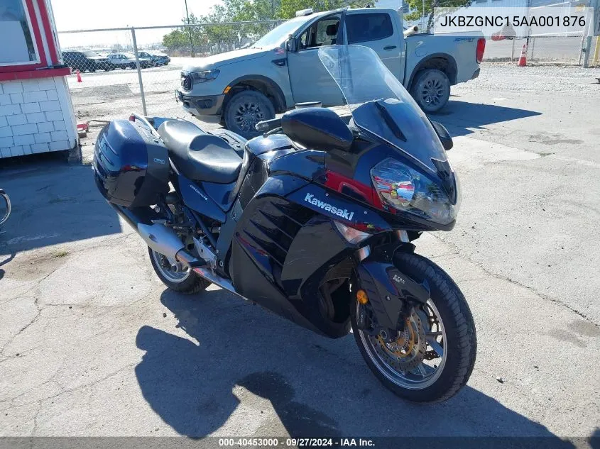 JKBZGNC15AA001876 2010 Kawasaki Zg1400 C