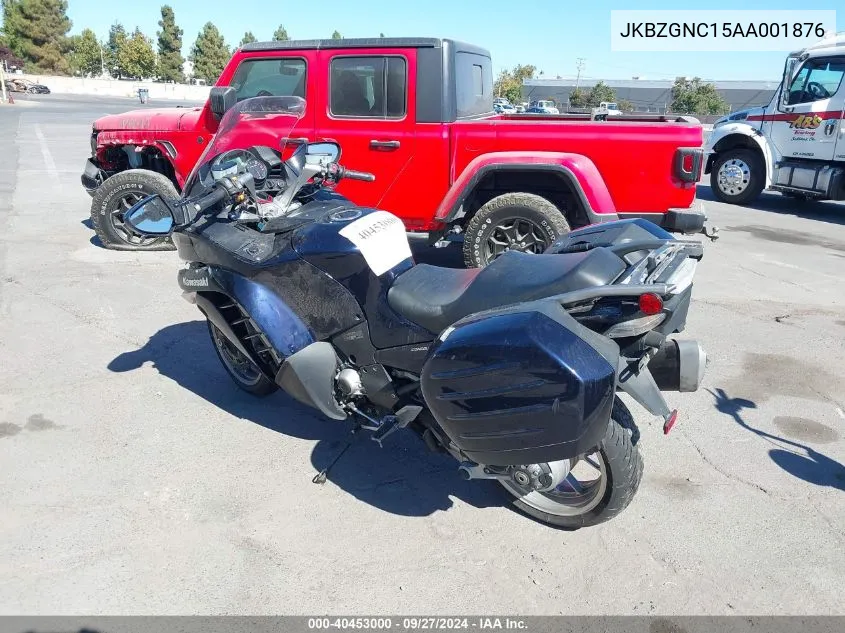 JKBZGNC15AA001876 2010 Kawasaki Zg1400 C