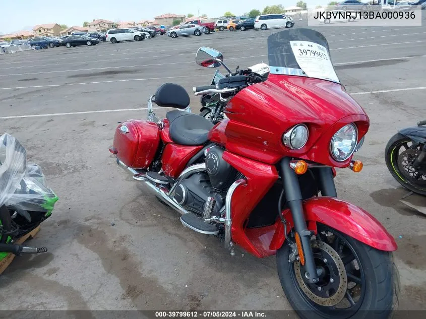 2011 Kawasaki Vn1700 J VIN: JKBVNRJ13BA000936 Lot: 39799612