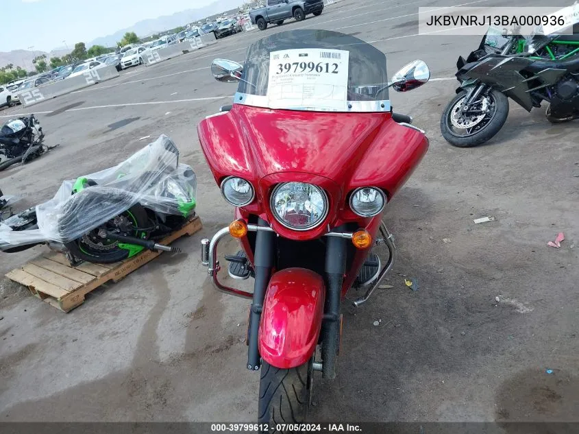 2011 Kawasaki Vn1700 J VIN: JKBVNRJ13BA000936 Lot: 39799612