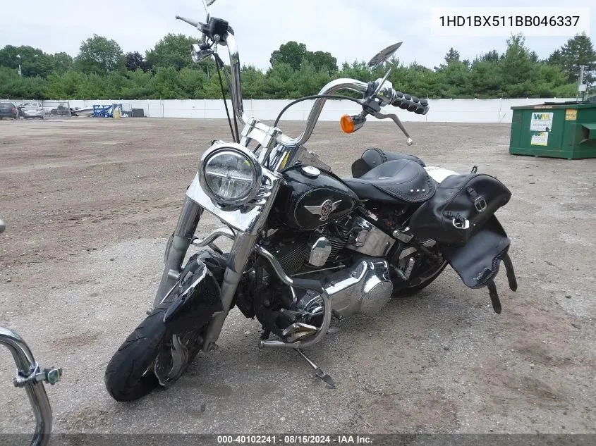 2011 Harley-Davidson Flstf VIN: 1HD1BX511BB046337 Lot: 40102241