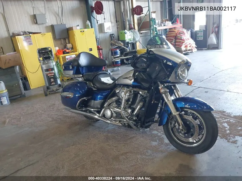 2011 Kawasaki Vn1700 B VIN: JKBVNRB11BA002117 Lot: 40338224