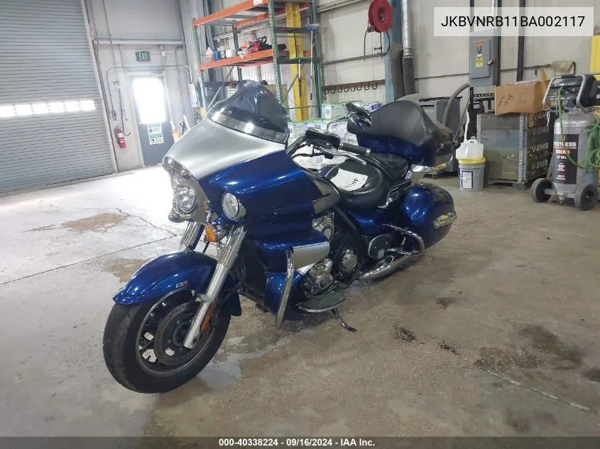 2011 Kawasaki Vn1700 B VIN: JKBVNRB11BA002117 Lot: 40338224