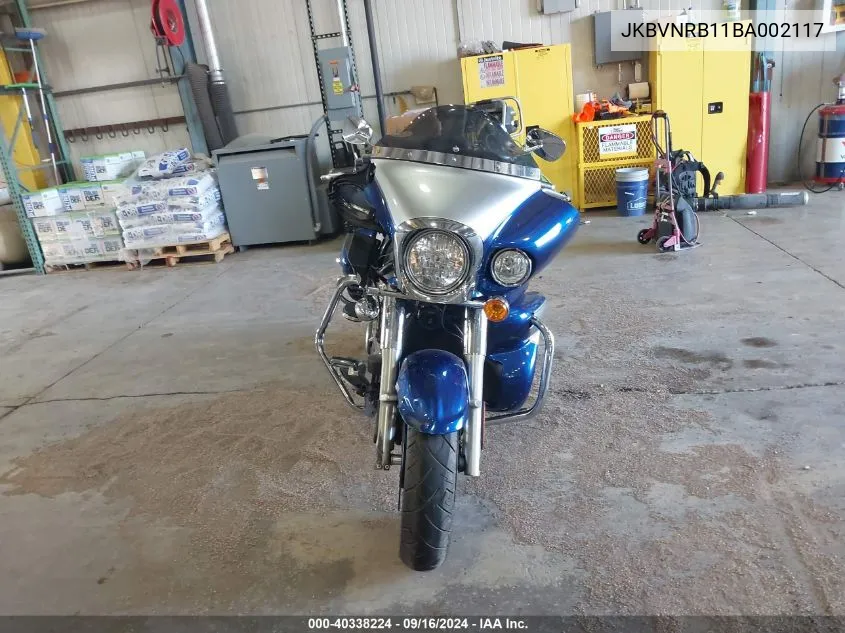 2011 Kawasaki Vn1700 B VIN: JKBVNRB11BA002117 Lot: 40338224