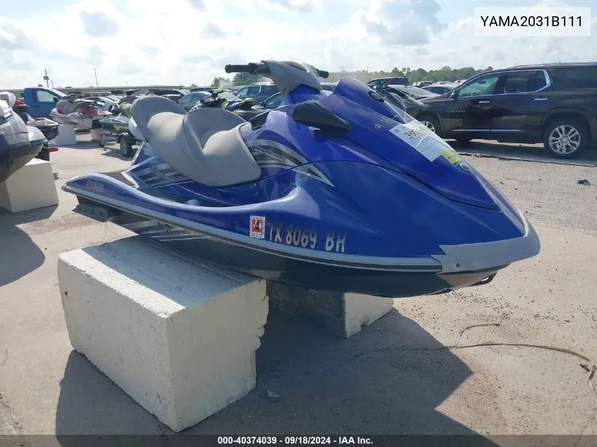 YAMA2031B111 2011 Yamaha Other