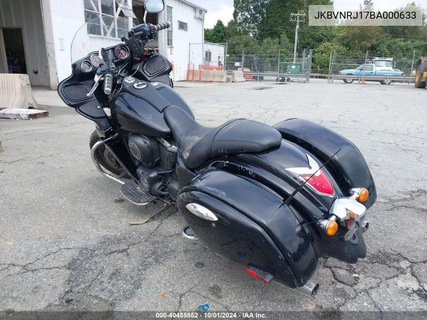 2011 Kawasaki Vn1700 J VIN: JKBVNRJ17BA000633 Lot: 40455852