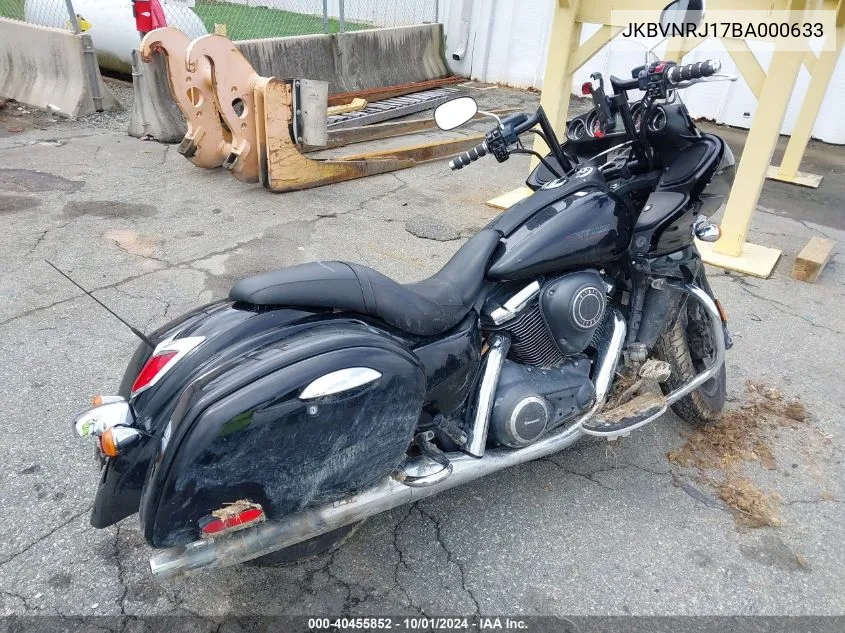 2011 Kawasaki Vn1700 J VIN: JKBVNRJ17BA000633 Lot: 40455852