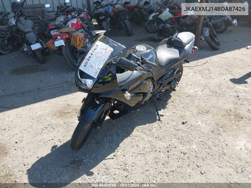 JKAEXMJ14BDA87426 2011 Kawasaki Ex250 J