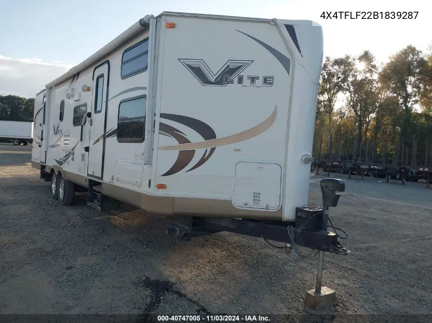 2011 Flagstaff Other VIN: 4X4TFLF22B1839287 Lot: 40747005