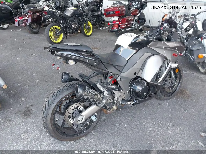 JKAZXCG14CA014575 2012 Kawasaki Zx1000 G