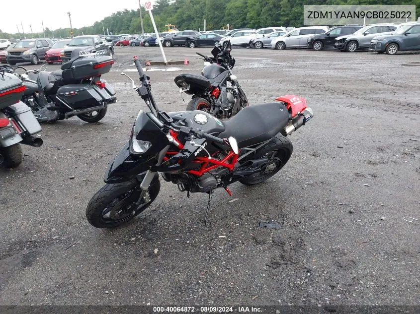 ZDM1YAAN9CB025022 2012 Ducati Hypermotard 796