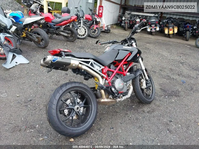 ZDM1YAAN9CB025022 2012 Ducati Hypermotard 796