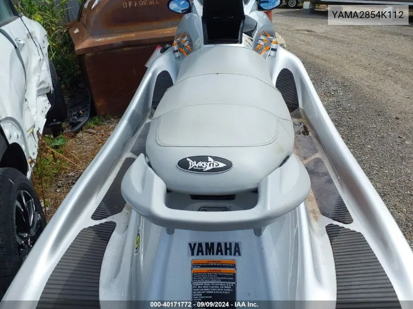 2012 Yamaha Other VIN: YAMA2854K112 Lot: 40171772