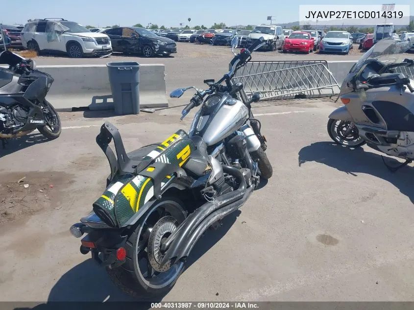 2012 Yamaha Xv1900 Cu VIN: JYAVP27E1CD014319 Lot: 40313987