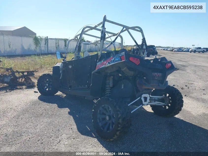 2012 Polaris Ranger Rzr 4 900 Xp Eps VIN: 4XAXT9EA8CB595238 Lot: 40390501