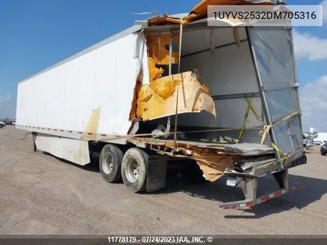 2013 Utility Trailer Mfg Trailer VIN: 1UYVS2532DM705316 Lot: 11778179