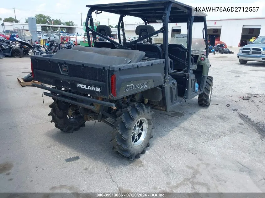 2013 Polaris Ranger 800 Crew VIN: 4XAWH76A6D2712557 Lot: 39913056