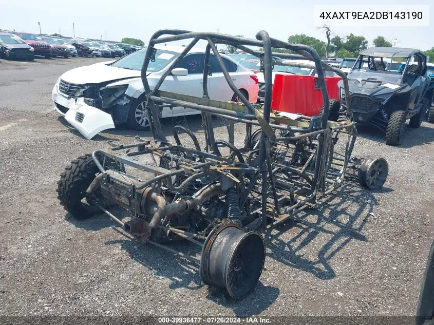 4XAXT9EA2DB143190 2013 Polaris Rzr