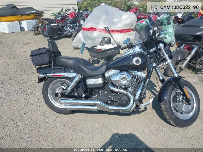 2013 Harley-Davidson Fxdf Dyna Fat Bob VIN: 1HD1GYM10DC322190 Lot: 39994133