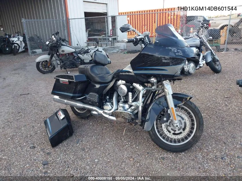 2013 Harley-Davidson Fltru Road Glide Ultra VIN: 1HD1KGM14DB601544 Lot: 40008155