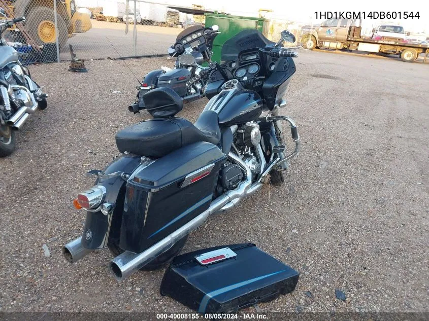 2013 Harley-Davidson Fltru Road Glide Ultra VIN: 1HD1KGM14DB601544 Lot: 40008155