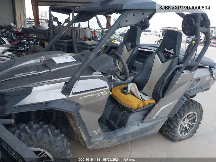 3JBKVXP19DJ000894 2013 Can-Am Commander 1000 Limited